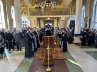 Епископ Митрофан совершил чтение 3-й части Великого канона прп. Андрея Критского