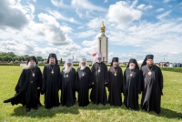 Представители Церкви приняли участие в мероприятиях по случаю 80-летия Прохоровского танкового сражения