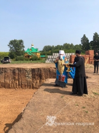 Начало строительства духовно-просветительского центра Нефтекамской епархии