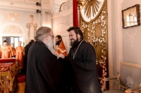 Епископ Митрофан посетил Санкт-Петербургскую духовную академию